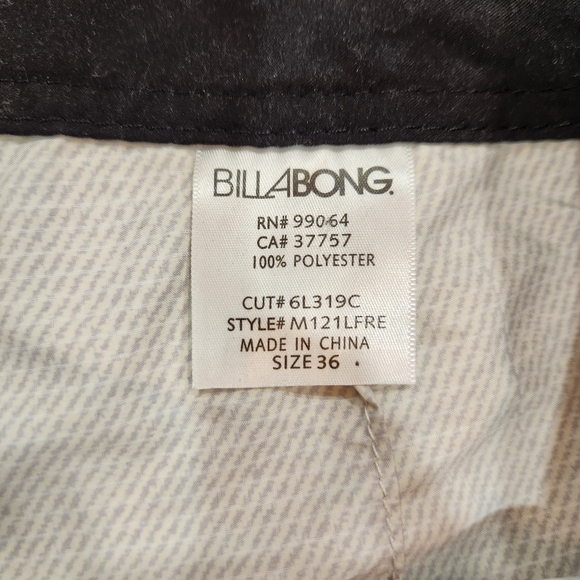 Billabong Shorts Mens 36 Multi Colour Block Drawstring Beach Summer Surfing - Picture 6 of 12